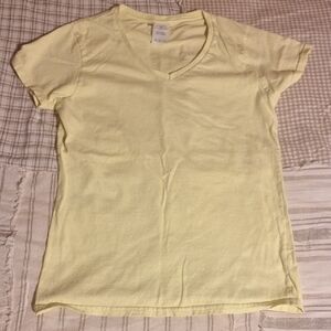 FREE Gildan Fitted Yellow Short Sleeve T-Shirt